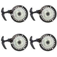 4X Svart Metal  Moto Easy Pull Start för 49Cc  Quad Dirt Bike Air