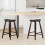 VidaXL vidaXL Dining Chairs 2 pcs Light Brown 46 x 37 x 63 cm 1