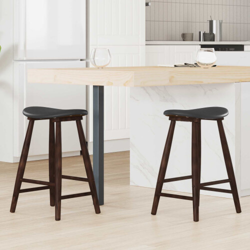 VidaXL vidaXL Dining Chairs 2 pcs Light Brown 46 x 37 x 63 cm