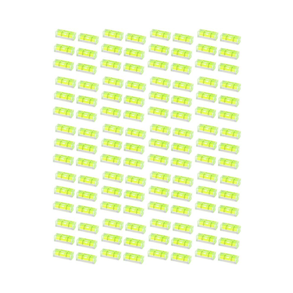 120Pcs Bubble Spirit Level 10X10x29mm Square Levels For Wall Frames Art Displays Picture Hanging Rv Tripod 6031137910287