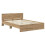 VidaXL vidaXL Bed Frame Artisan Oak 160 x 200 cm Engineered Wood 4