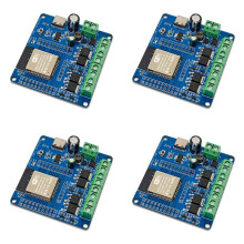 4X ESP32 4-Channel MOS Module DC5-60V -Board ESP32-32E WiFi and BLE Module Powered