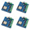 4X ESP32 4-Channel MOS  Module DC5-60V -Board ESP32-32E WiFi and BLE Module  Powered 1