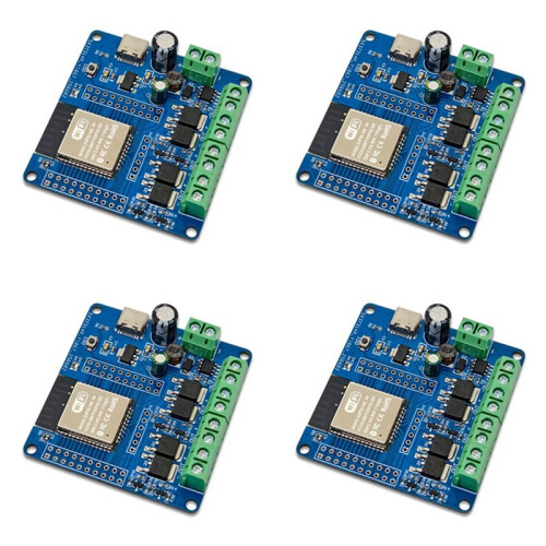 4X ESP32 4-Channel MOS  Module DC5-60V -Board ESP32-32E WiFi and BLE Module  Powered