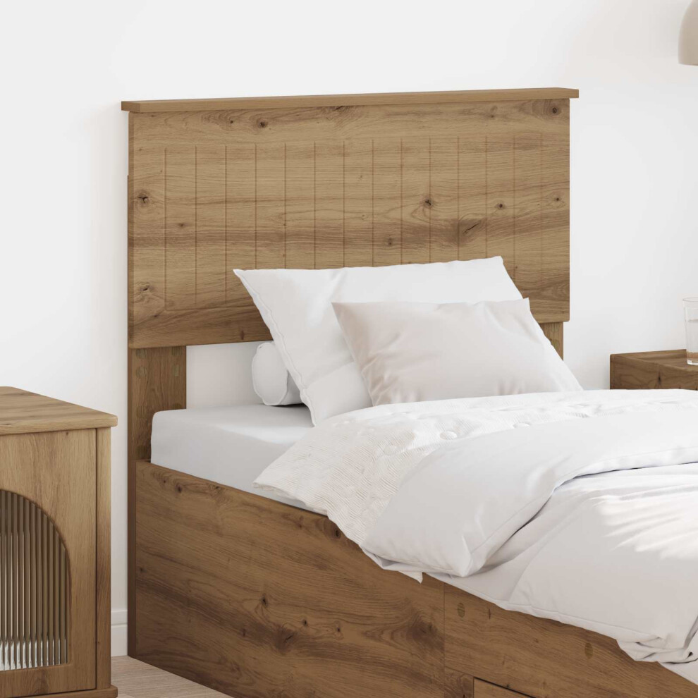 Vidaxl Headboard Artisan Oak Engineered Wood