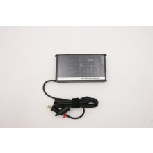Lenovo AC adapter 170W power output 20V voltage 3-prong design slim profile suitable for Lenovo devices.