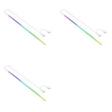 3X LED Strip Magnetic Computer Light Bar 5V/3PIN ARGB Motherboard Light-Strip Colorful Atmosphere DIY Lamp Bar