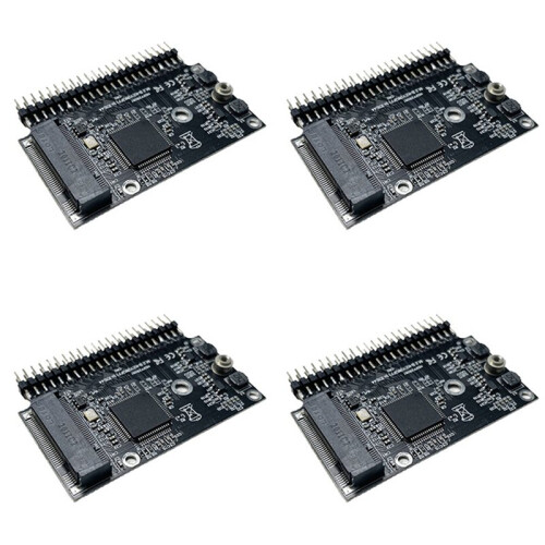 4X Adaptador M.2 NGFF  SSD para 2,5 Polegadas IDE 44 Pinos 150 MB/S M.2 NGFF  SSD para 2,5 IDE  SSD Conversor Adaptador Conversor