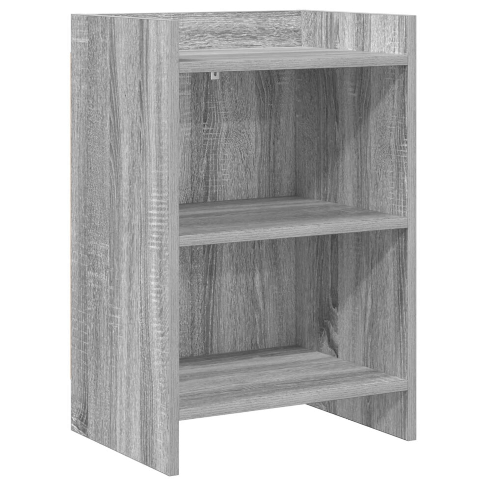 Vidaxl Bedside Tables Sonoma 40 X 30 X 60 Cm Engineered Wood Grey