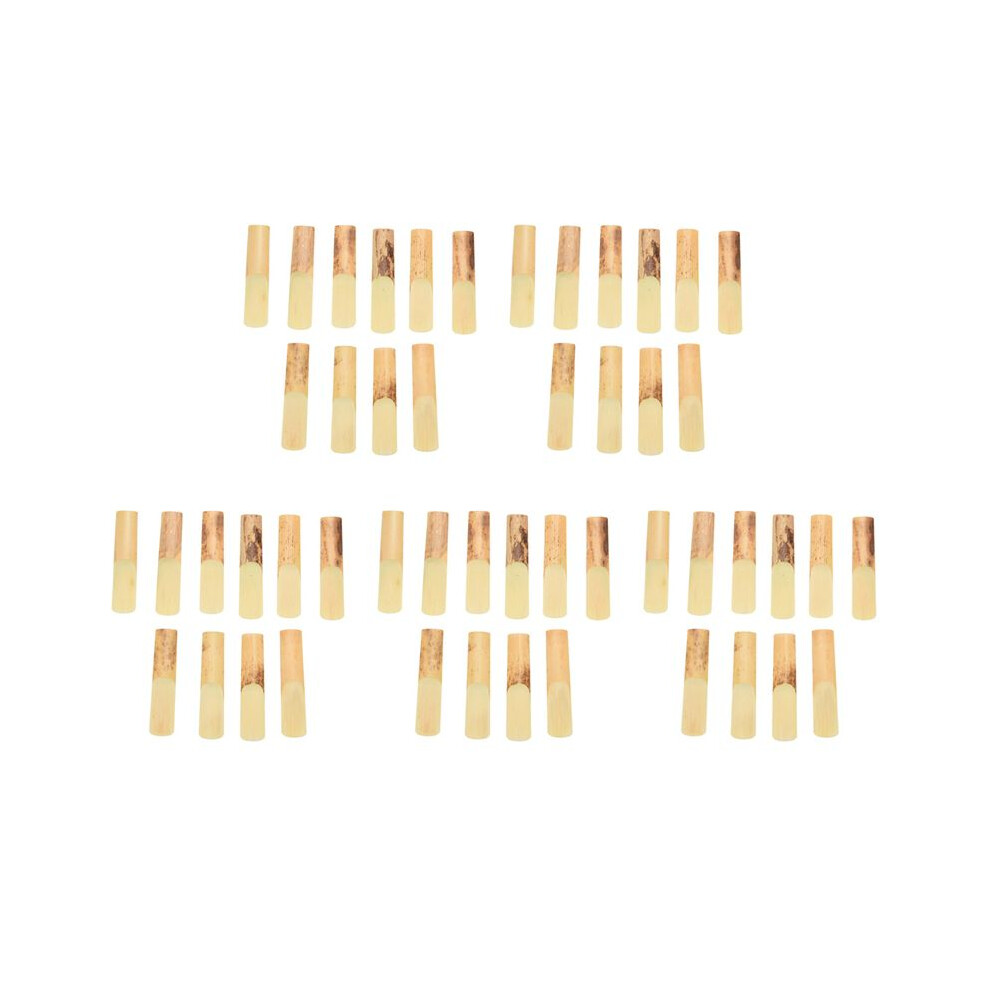 50Pcs Eb Alto Saxophone Reeds Sax Reeds Strength 2.5 Woodwind Instrument Parts & Accessories 4711777559580