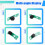 2Pcs Left Key Mouse Button Board for  MX Master 3S Gaming Mouse Repair Part 7