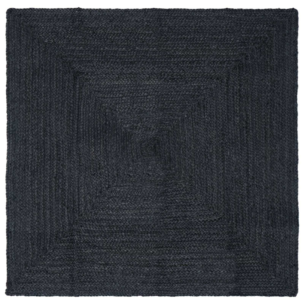 Vidaxl Area Rugs Square Dark Grey 160 X 160 Cm Jute