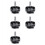 5X para XING-e Pro 2207 2450KV Motor Brushless 2-4S Lipo Diâmetro Do Eixo de 4 mm para Hélices de 5-6 Polegadas RC FPV Freestyle Drones 1