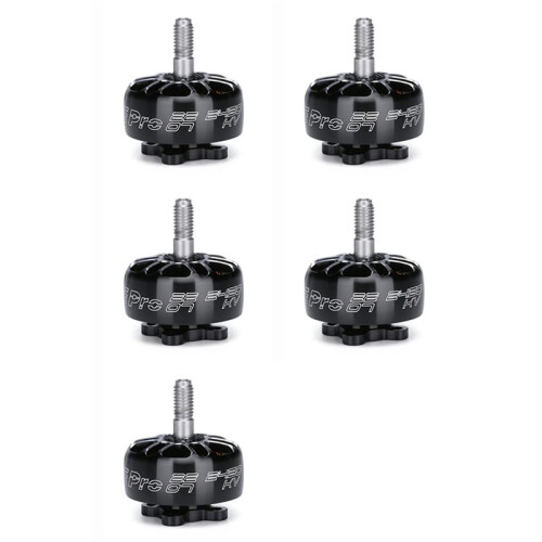 5X para XING-e Pro 2207 2450KV Motor Brushless 2-4S Lipo Diâmetro Do Eixo de 4 mm para Hélices de 5-6 Polegadas RC FPV Freestyle Drones