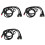 3X Waterproof Main Cable for OUXI V8 Fat E-Bike 1