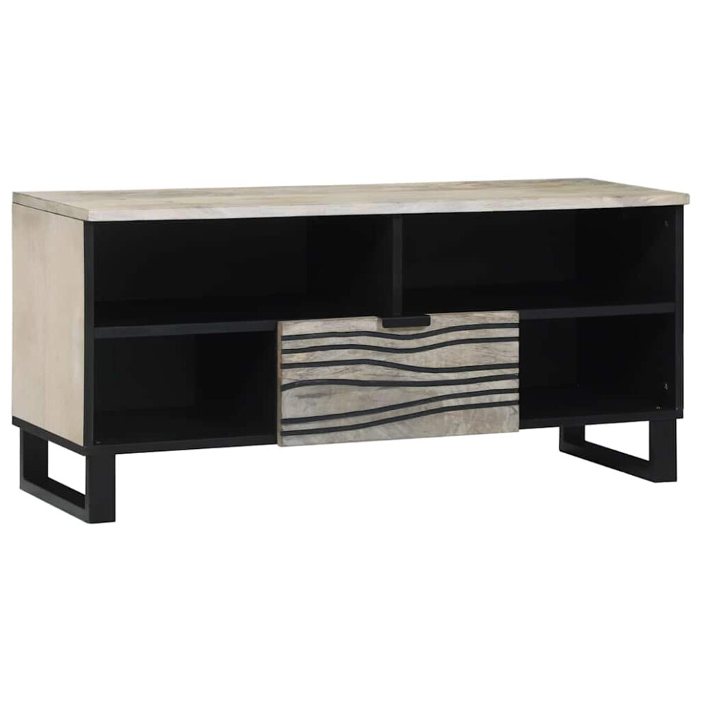 Vidaxl Tv Units With Drawer 105 X 33 X 46 Cm Engineered Wood White