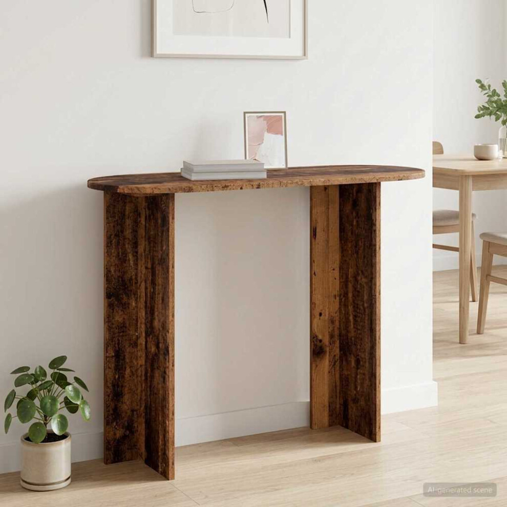 Vidaxl Console Table Old Wood 100 X 39.5 X 75 Cm Engineered Wood