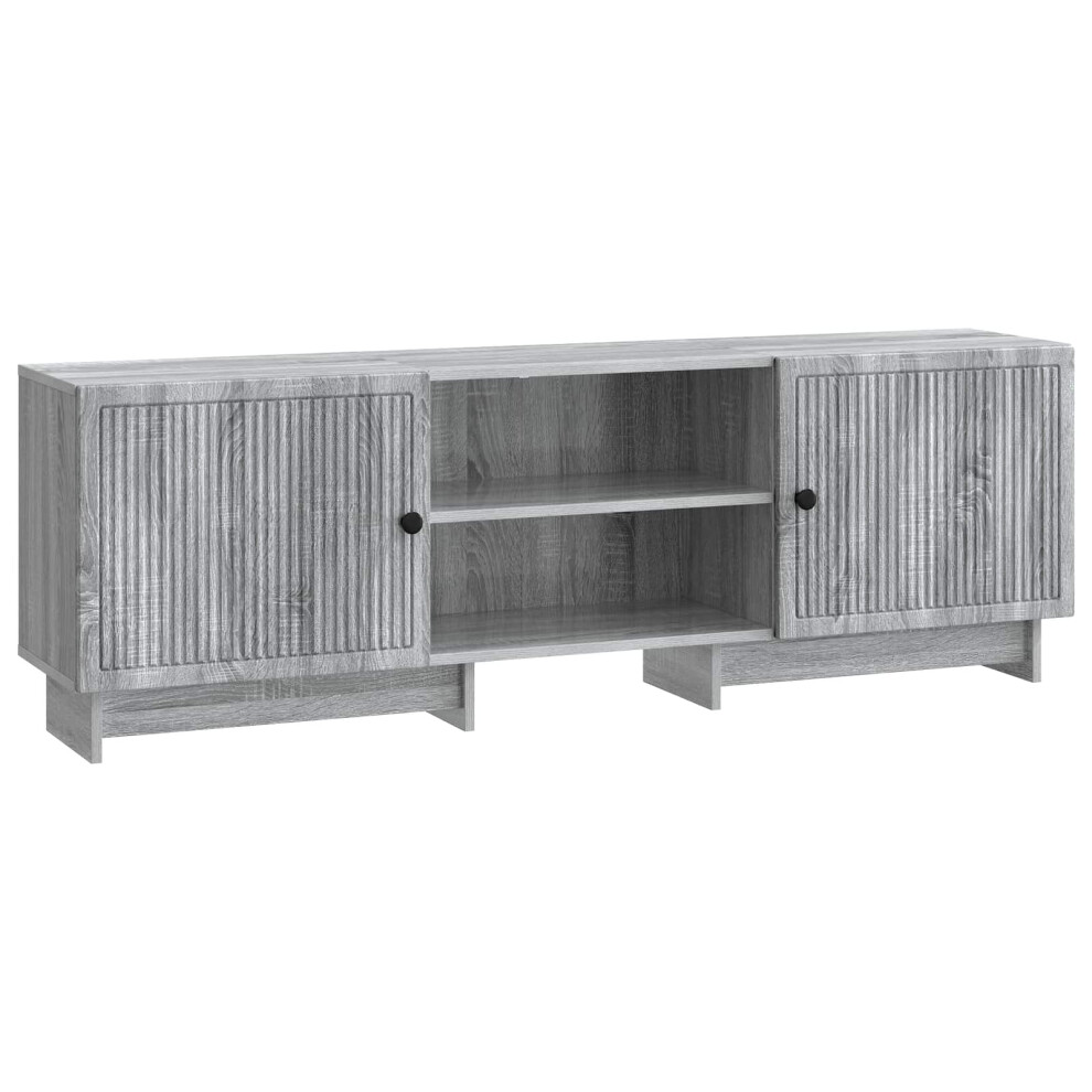 Vidaxl Tv Cabinet Grey Sonoma 150 X 31 X 50 Cm Engineered Wood