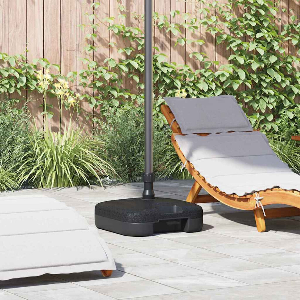 Vidaxl Parasol Base Black 45 X 45 X 29.5 Cm High-Density Polyethylene