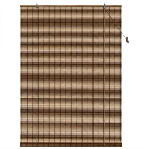 VidaXL vidaXL Roller Blind Brown 160 x 220 cm Bamboo 1