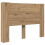 VidaXL vidaXL Storage Headboard with LED Artisan Oak Engineered Wood 2