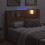 VidaXL vidaXL Storage Headboard with LED Artisan Oak Engineered Wood 4