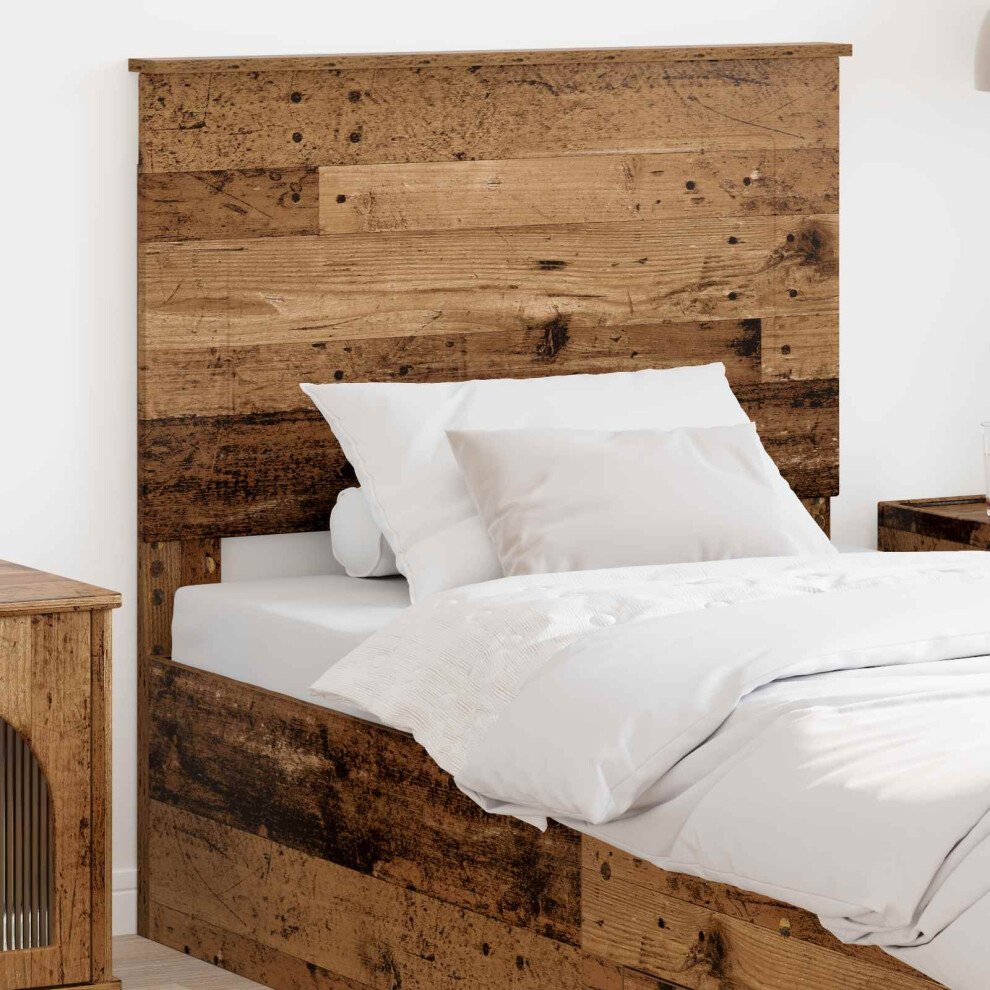 Vidaxl Headboard Old Wood 100 Cm Engineered Wood