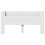 VidaXL vidaXL Storage Headboard with LED White Engineered Wood 4