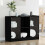 VidaXL vidaXL Sideboard Black Oak 100 x 37 x 75.5 cm 1