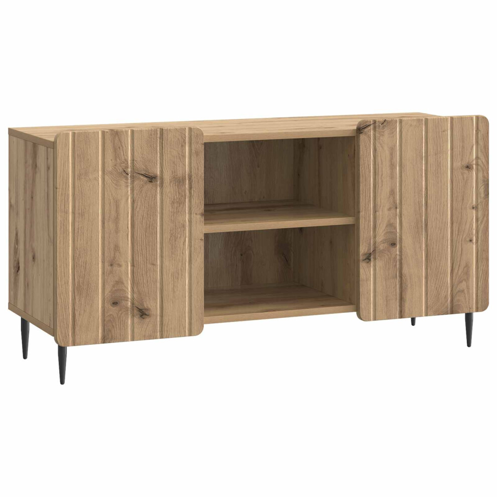 Vidaxl Tv Cabinet Artisan Oak 102 X 34.5 X 52 Cm Engineered Wood