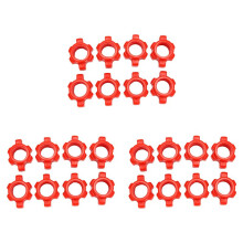 24PCS Dumbbell Nut,Dumbbell Rod Nut,Spinlock Collars for Barbells Bars Training Sports Accessories