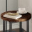 VidaXL vidaXL Table Top Dark Brown Ø 40 x 2.5 cm Solid Oak Wood 3