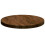 VidaXL vidaXL Table Top Dark Brown Ø 40 x 2.5 cm Solid Oak Wood 4