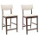 VidaXL vidaXL Dining Chairs 2 pcs Light Brown 48 x 49 x 95 cm 2