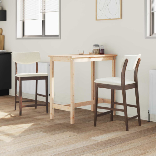 VidaXL vidaXL Dining Chairs 2 pcs Light Brown 48 x 49 x 95 cm 2