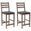 VidaXL vidaXL Dining Chairs 2 pcs Light Brown 40 x 47.5 x 99.5 cm 2