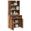 VidaXL vidaXL Highboard with Drawer 2 pcs Old Wood Engineered Wood 3