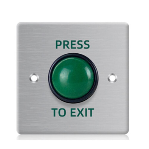 3X Door Exit Push Button Release  Opener Stainless Steel Panel for Door Access Control System Entry Open 2