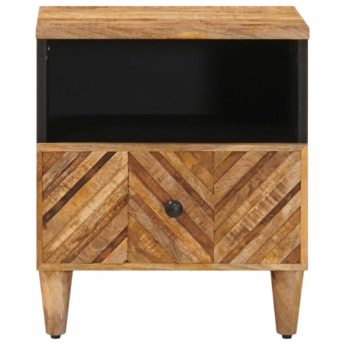 VidaXL vidaXL Bedside Table 2 pcs Brown 50 x 33 x 60 cm Solid Mango Wood 2