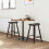 VidaXL vidaXL Dining Chairs 2 pcs Light Brown 46 x 37 x 63 cm 2