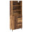 VidaXL vidaXL Highboard with Drawer 2 pcs Old Wood Engineered Wood 2