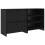 VidaXL vidaXL Sideboard 2 pcs Black Oak 70 x 41 x 75 cm Engineered Wood 3
