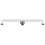 VidaXL vidaXL Shower Drain Line Design with 360 Siphon Silver 90 cm 3