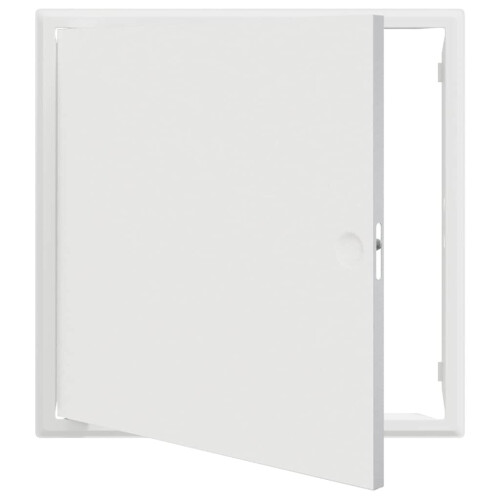 VidaXL vidaXL Access Panel White 53 x 53 x 3 cm Steel 1