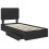 VidaXL vidaXL Storage Bed with Headboard Black 90 x 190 cm Engineered Wood 4