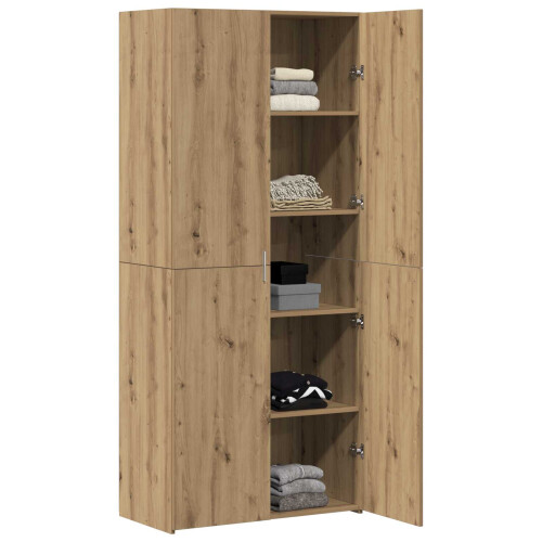 VidaXL vidaXL Highboard 2 pcs Artisan Oak 80 x 42 x 185 cm 1