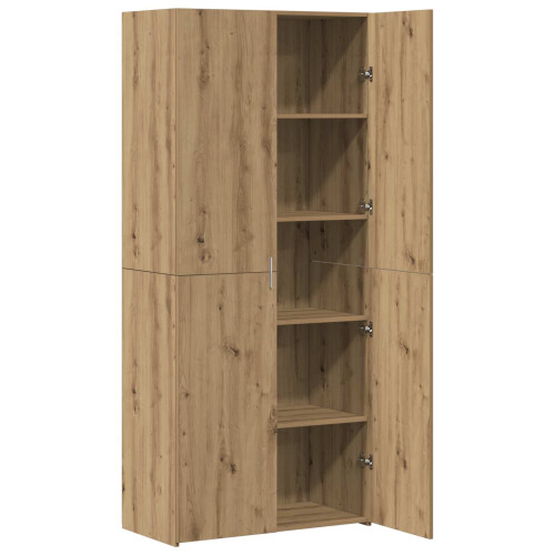 VidaXL vidaXL Highboard 2 pcs Artisan Oak 80 x 42 x 185 cm 2