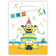 Minions The Rise Of Gru Plastic Party Bag (Single)