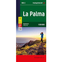 La Palma Hiking Map 130000 scale by FreytagBerndt Other Book