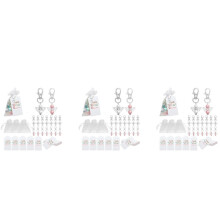 90Pcs Guardian Angel Keychain Baby Baptism Shower Wedding Souvenir Guest Gift Wedding Decoration Party Christmas Decor